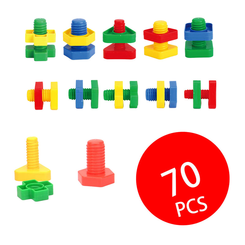 Load image into Gallery viewer, Bouwschroeven in opbergbox, 70dlg.
