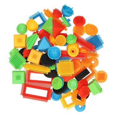 Bloko bristle bouwblokken, 80dlg.
