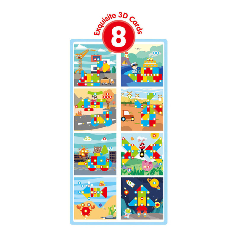 Load image into Gallery viewer, Schroefset 8 platen blauw, 123dlg.
