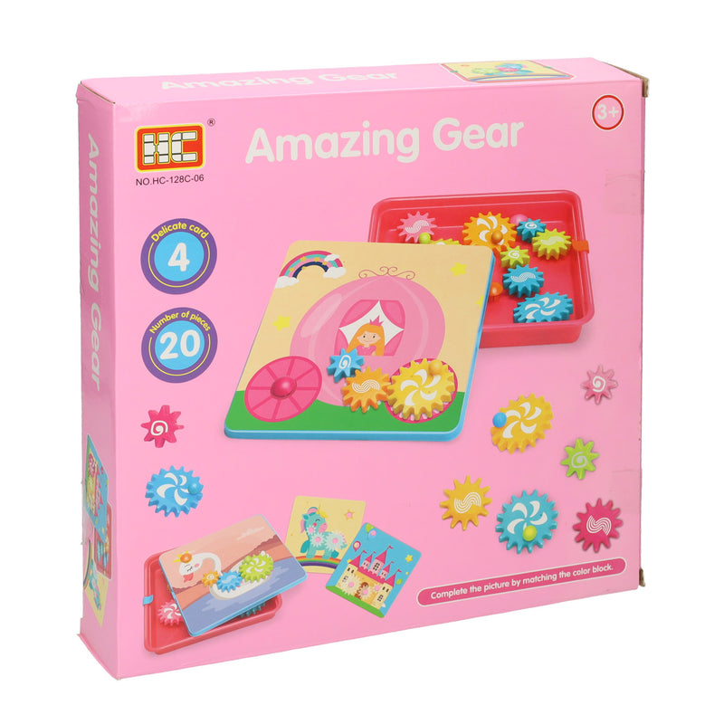 Load image into Gallery viewer, Tandwielenset roze, 20dlg.
