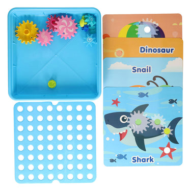Tandwielenset blauw, 20dlg.