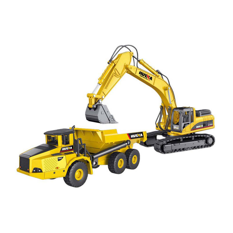 Load image into Gallery viewer, Metalen constructie voertuigen set
