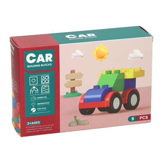 Kleine blokjes bouwset - 12st.