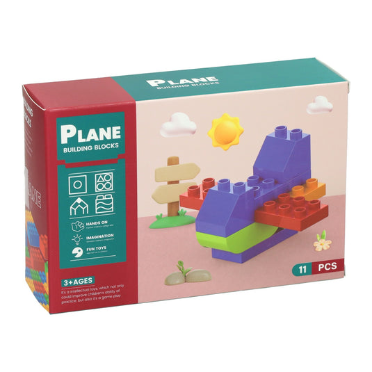 Kleine blokjes bouwset - 12st.