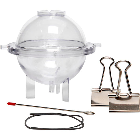 Creativ company kaarsen gietvorm, kogel, d 80 mm, 1 stuk