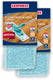 Leifheit clean twist powerclean vloerwisser overtrek - klittenband - 33 cm - super soft - 2 stuks