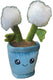 Take me home knuffel plant pluche - paardenbloem, 23cm