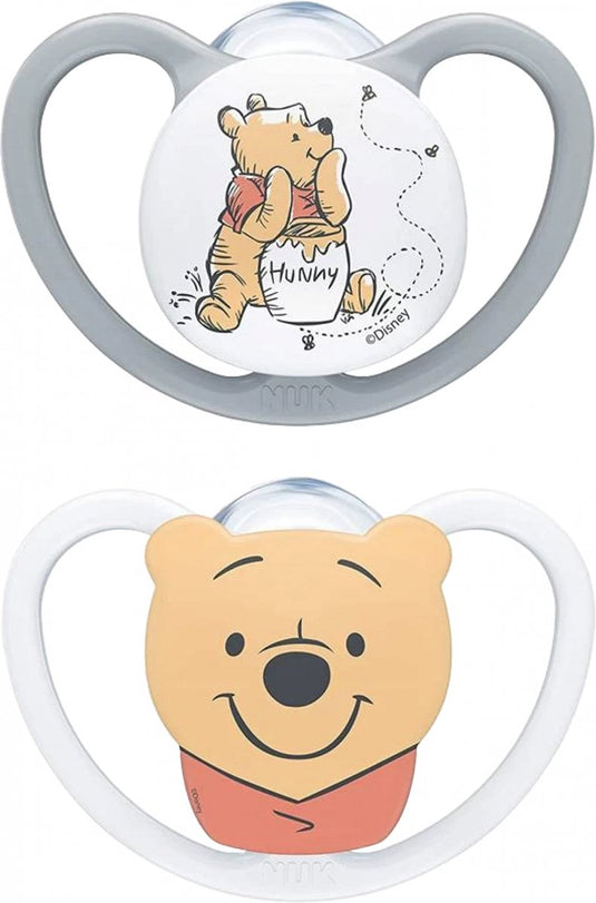 Nuk space disney baby 2 siliconen fopspenen 0-6 maanden