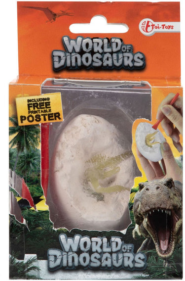 Toi-toys world of dinosaurs uitgraafset dino ei