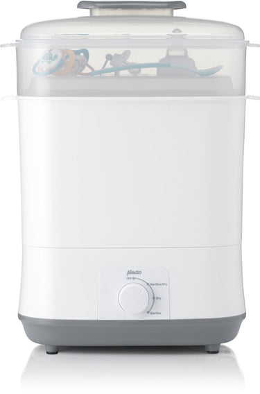 Alecto bf55 - elektrische stoomsterilisator met droogfunctie - wit