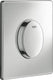 Grohe skate air wc bedieningsplaat enkele spoeling verticaal chroom