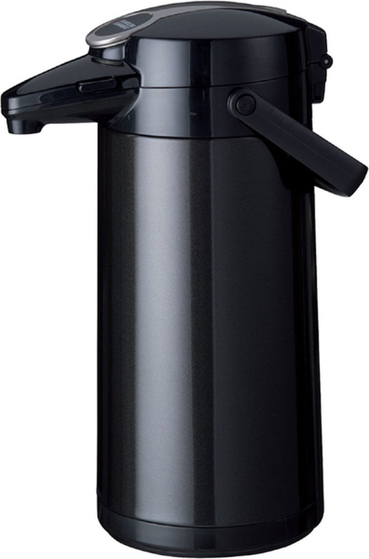 Bravilor thermoskan airpot 2,2 liter dubbel wandig zwart metallic