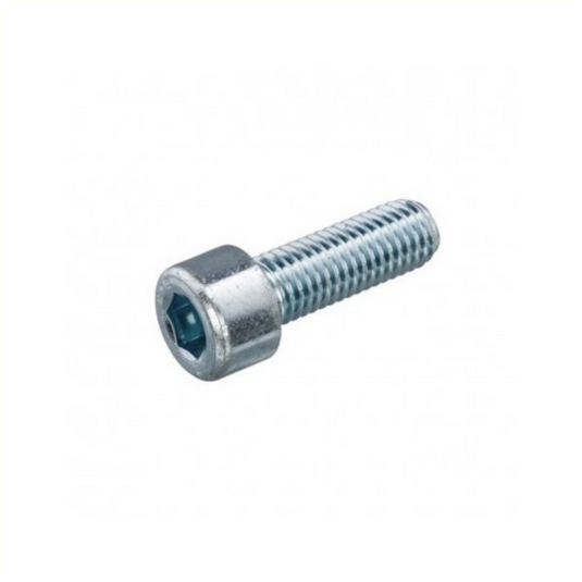 Inbusbout m10x22. standaardbout verzinkt. per stuk