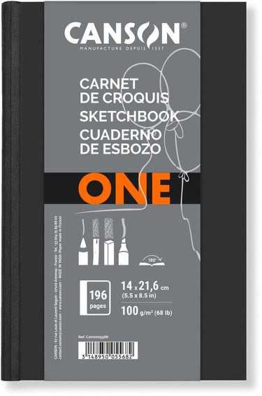 Canson tekenalbum one formaat 14 x 216 cm