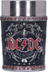 Nemesis now - ac dc back in black shot glas - meerkleurig