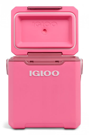 Igloo tag-a-long too highrise koelbox - geïsoleerd - lekvrij - dekselvergrendeling - roze