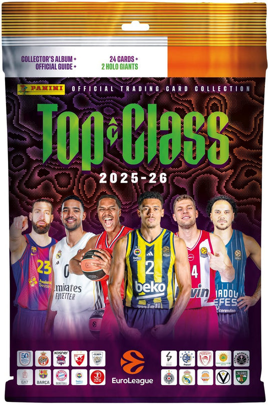 Panini - euro league top class 2025 2026 tc - starter pack