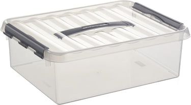 Sunware q-line opbergbox 10 liter transparant 40x30x11cm