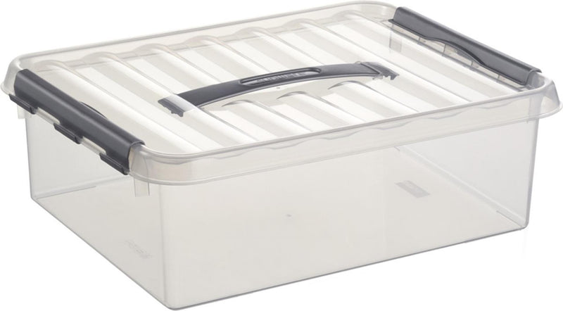 Load image into Gallery viewer, Sunware q-line opbergbox 10l transparant
