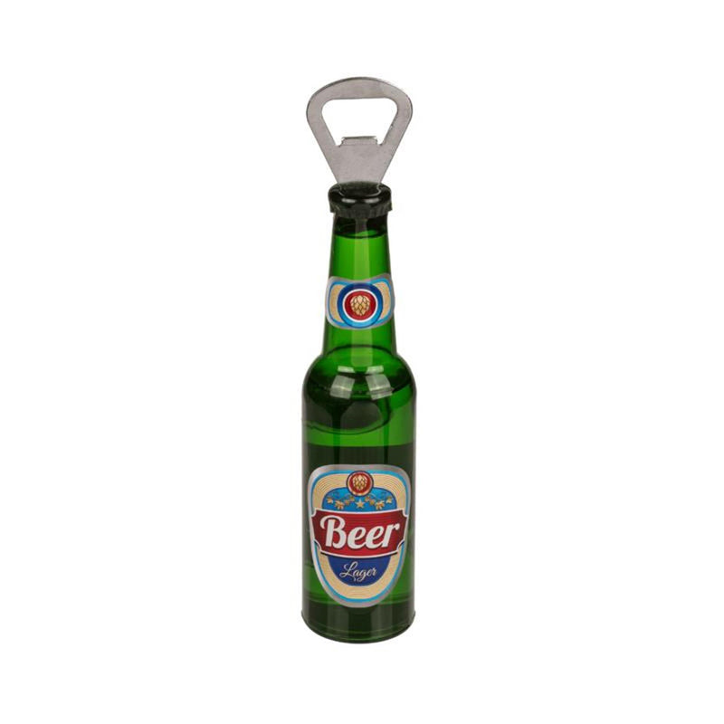 Load image into Gallery viewer, Out of the blue flesopener bierfles met magneet ca. 21cm
