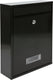Vorel brievenbus met 2 sleutels - zwart - 360x260x80 mm