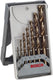 Bosch mini x-line pro set met 7 hss-co metaalboren