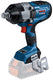 Bosch professional gds 18v-1600 hc 06019m1000 accu-draaislagmoeraanzetter 18 v li-ion zonder accu, zonder lader