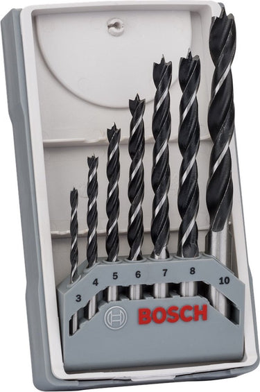 Bosch accessoires bosch profesional - pro wood boorset met centreerpunt, 7-delig