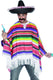Smiffys poncho mexico , multicoloured