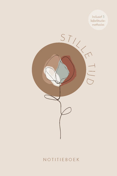 Merkloos sans marque notitieboek - stille tijd - rust ruimte – notitieboek voor vrouwen