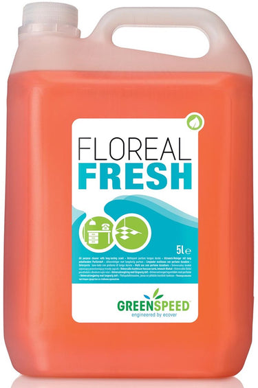 Greenspeed geconcentreerde allesreiniger floreal fresh | bloemenparfum | flacon van 5 liter