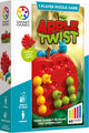 Smartgames apple twist - roteerbaar denkspel - 60 kronkelige uitdagingen - flexibele breinbreker solospel - vanaf 5 jaar