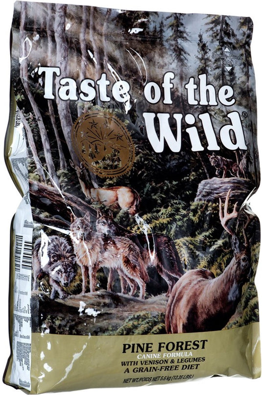 Taste of the wild pine forest – droogvoer voor honden – hert lam – graanvrij – 5,6 kg