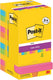Post-it super sticky notes carnival | 90 vel | ft 76 x 76 mm | 8 + 4 gratis
