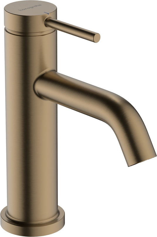 Hansgrohe tecturis s - fontein - zonder waste - coolstart - energiebesparend -80mm maat - voor koud water - brushed bronze
