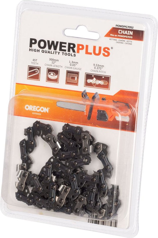 Powerplus - dual power garden - powdpg7052 - ketting - 12 300mm 45t oregon