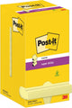 Post-it super sticky 3m z-notes zelfklevend notitiepapier vierkant geel 90 vel zelfplakkend