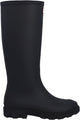 Hunter downpour tall insulated boot unisex regenlaarzen - zwart 45