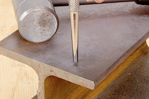 Wolfcraft centerpons | verchroomd | 8 x 125mm | 1 stuk - 7980010
