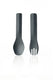 Human gear - duo - gray - bestek - herbruikbaar - campingbestek