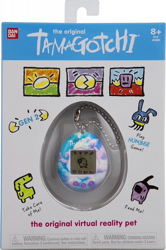 Bandai namco tamagotchi original virtual pet - verrassingsitem - bandai toys - interactief huisdier