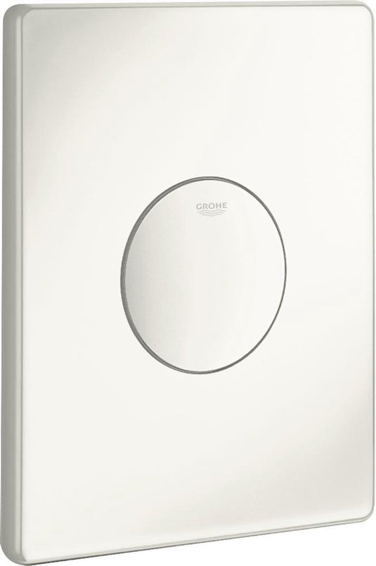 Grohe skate wc bedieningsplaat sf verticaal 156x197mm wit