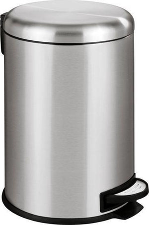 Wenko pedaalemmer leman 20 liter rvs mat - easy close deksel - afvalemmer - prullenbak - afvalbak - vuilbak - vuilnisbak