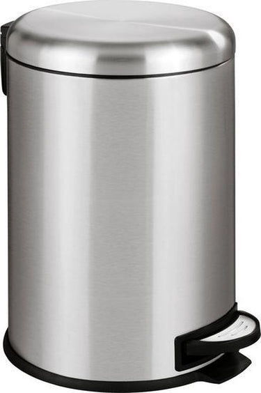 Wenko pedaalemmer leman 20 liter rvs mat - easy close deksel - afvalemmer - prullenbak - afvalbak - vuilbak - vuilnisbak