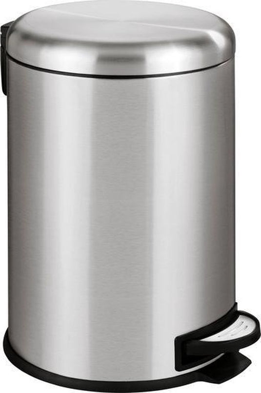 Wenko pedaalemmer leman 20 liter rvs mat - easy close deksel - afvalemmer - prullenbak - afvalbak - vuilbak - vuilnisbak