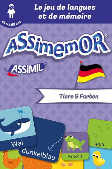Assimemor - assimemor – mes premiers mots allemands : tiere und farben