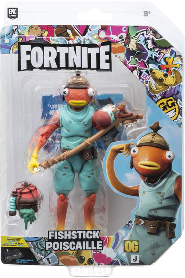Jazwares fortnite - 1 figure pack (legendary series) fishstick