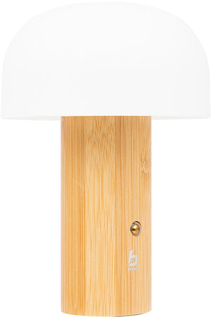 Bo-camp - urban outdoor collection - tafellamp - nasstington - bamboe - oplaadbaar - 180 lumen