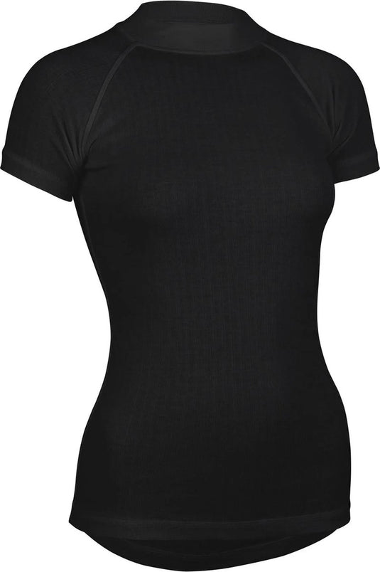 Avento thermoshirt - korte mouw - vrouwen - zwart - maat 38