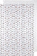 Meyco baby animal uni wieglaken - 2-pack - white - 75x100cm - 0.3 tog
